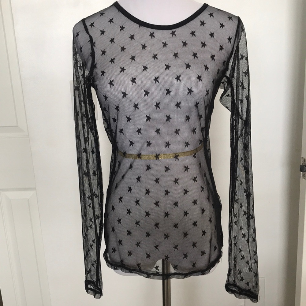 Hem and Thread Overlay Top